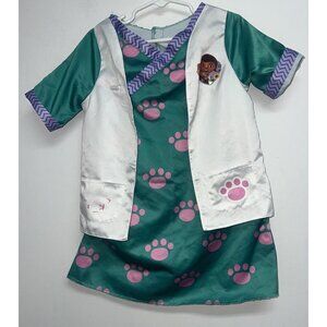 Doc McStuffins Halloween Costume Dress Up Girls 4-6X Doctor Dr Coat Jacket Play